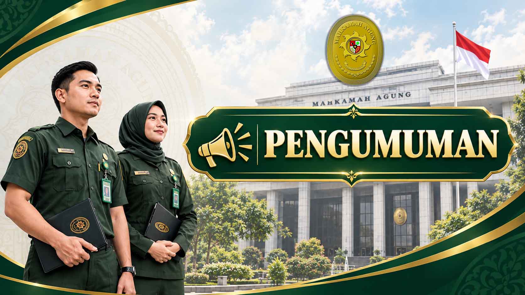 Pengumuman Penerimaan Calon Hakim Ad Hoc Pengadilan Tindak Pidana Korupsi Tingkat Pertama dan Tingkat Banding Tahap XXIV Tahun 2026.